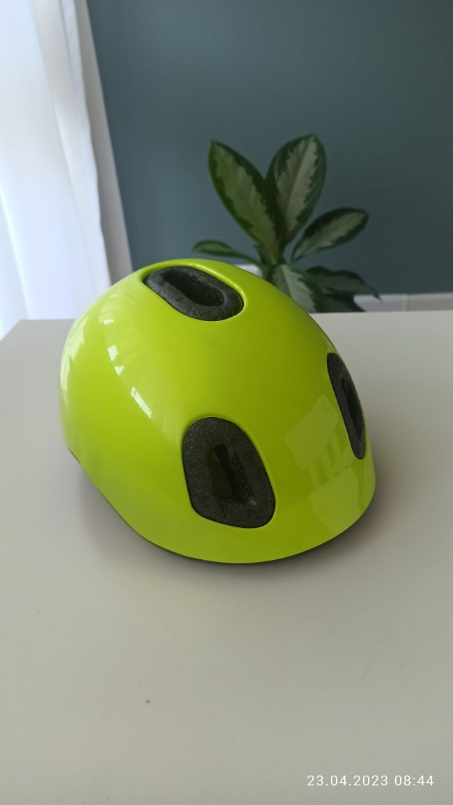 Kask rowerowy dla malucha dziecka 2XS / 44-49 cm / Btwin 500 Fluo Deca