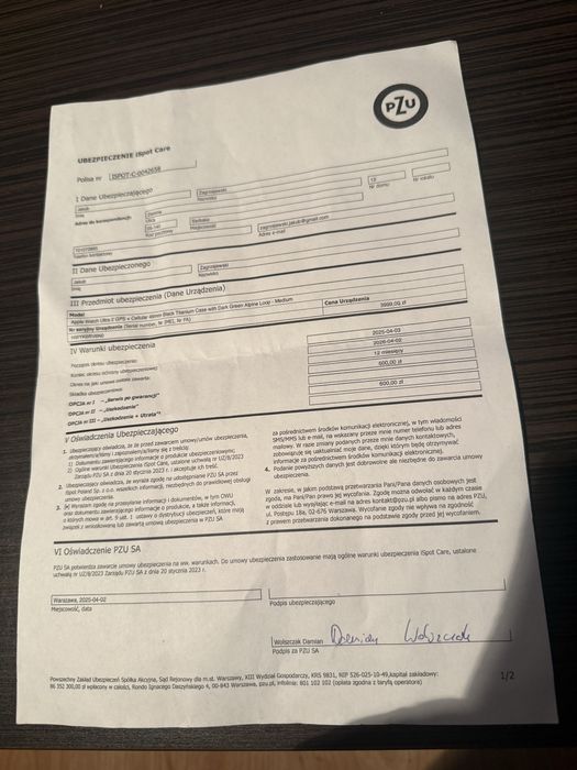 Apple Watch Ultra 2 - stan idealny,gwarancja do kwietnia 2026