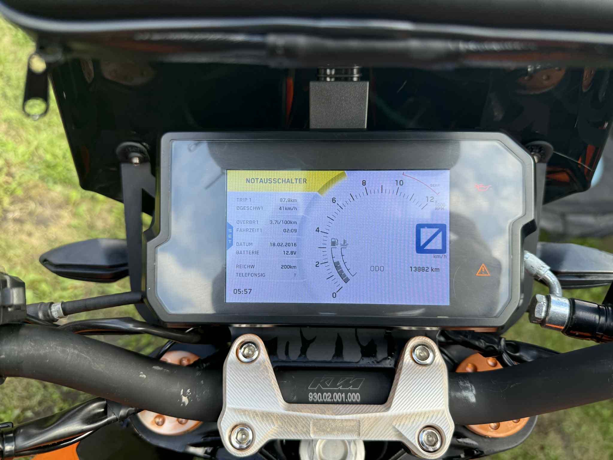 KTM Duke 125cm3 2017 rok