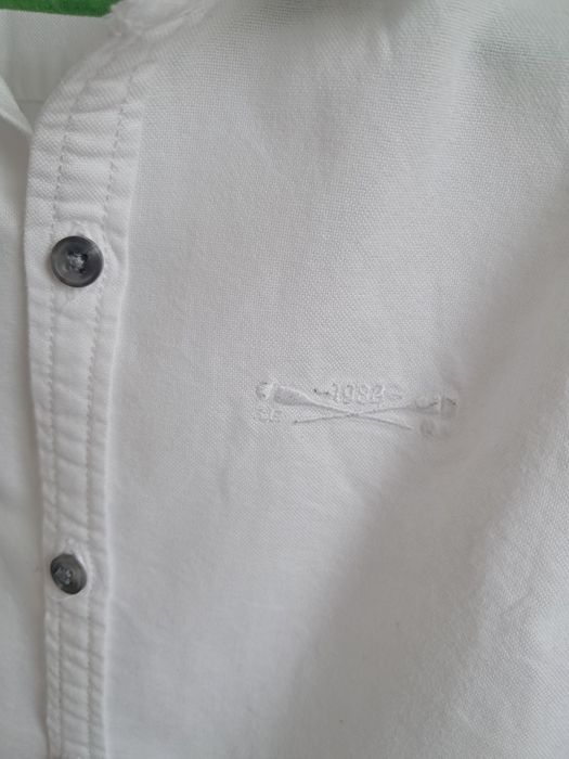 Біла сорочка та шорти ллянні рубашка Next