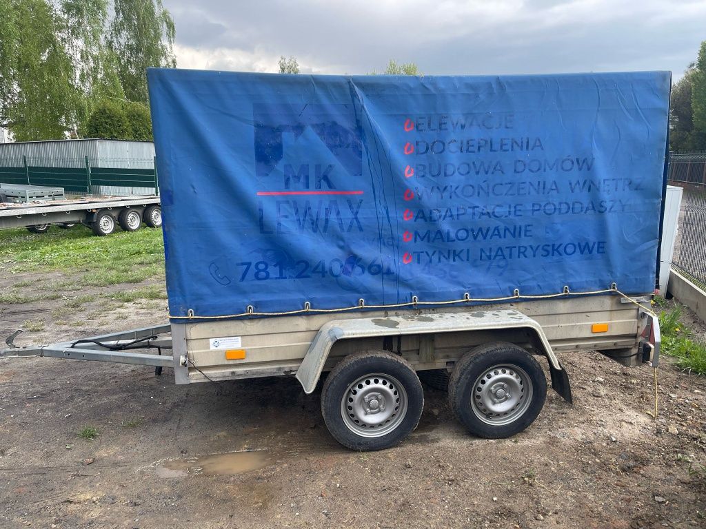 Przyczepa Dwuosiowa Rydwan 750 Kg zarejstrowana