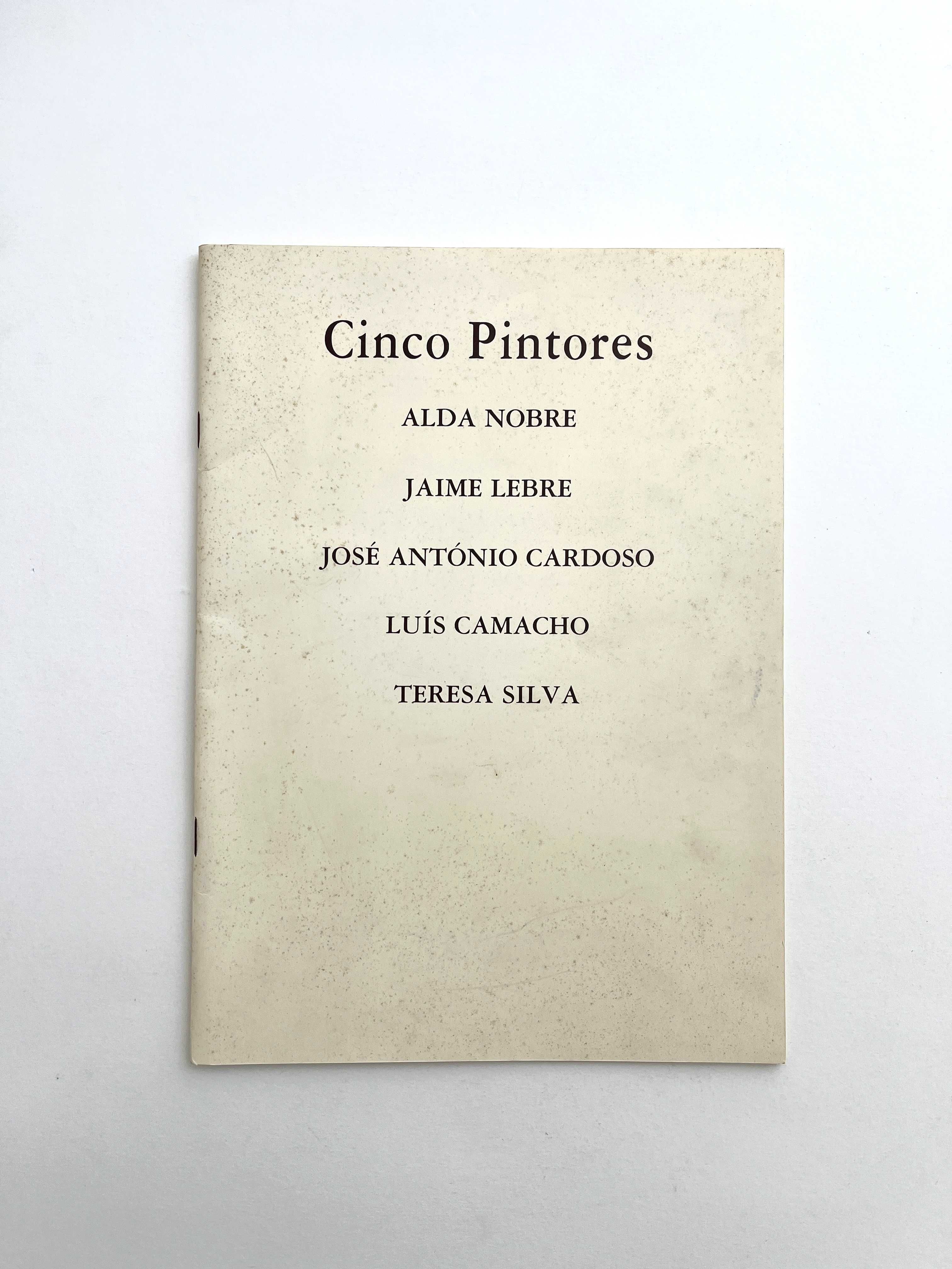 Cinco Pintores Galeria de São Mamede 1989 Exposição