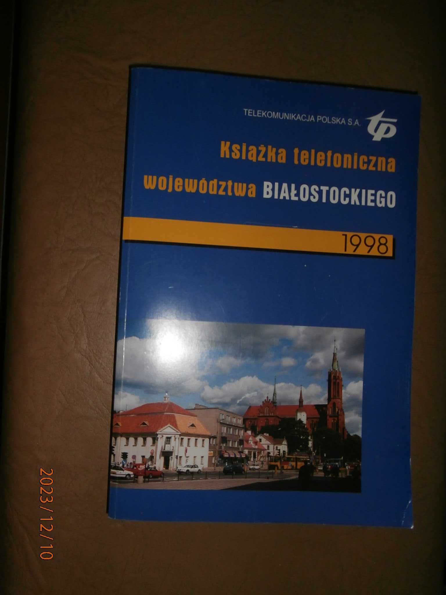 Książka telefoniczna Woj Białostockiego z 1998 r.  stan kolekcjonerski