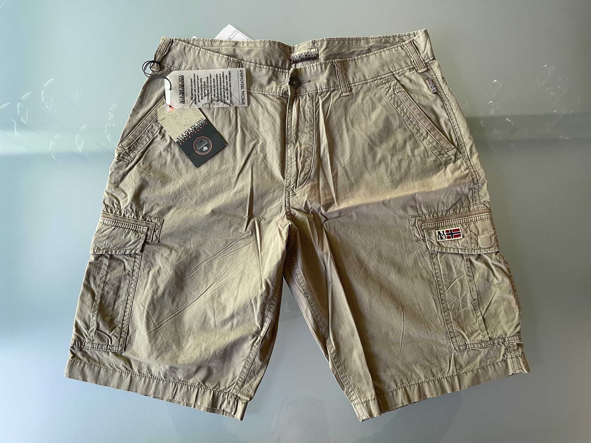Spodenki / bojówki NAPAPIJRI Noto Khaki r. 33