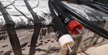 Densen RCA interkonekt 0,8m znakomity POLECAM
