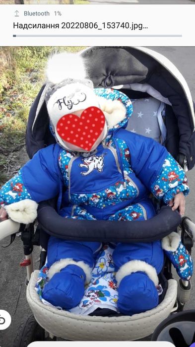 зимовий комбінезончик