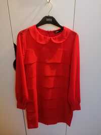 Czerwona sukienka Cubus 34/xs