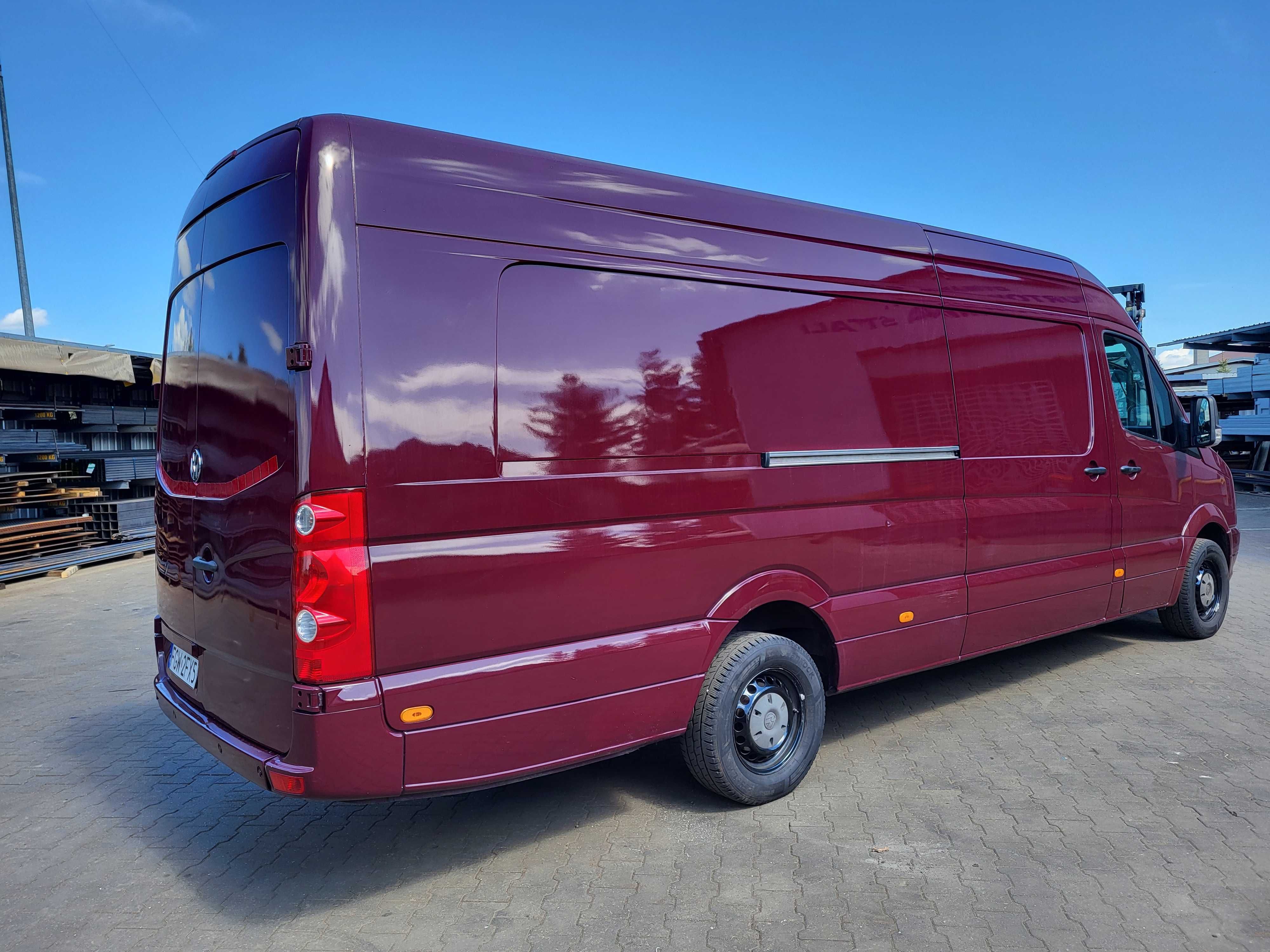 VW Crafter 2.5 TDI 163 km MAXI MAX Klima Stan BDB Przebieg 191 900 KM