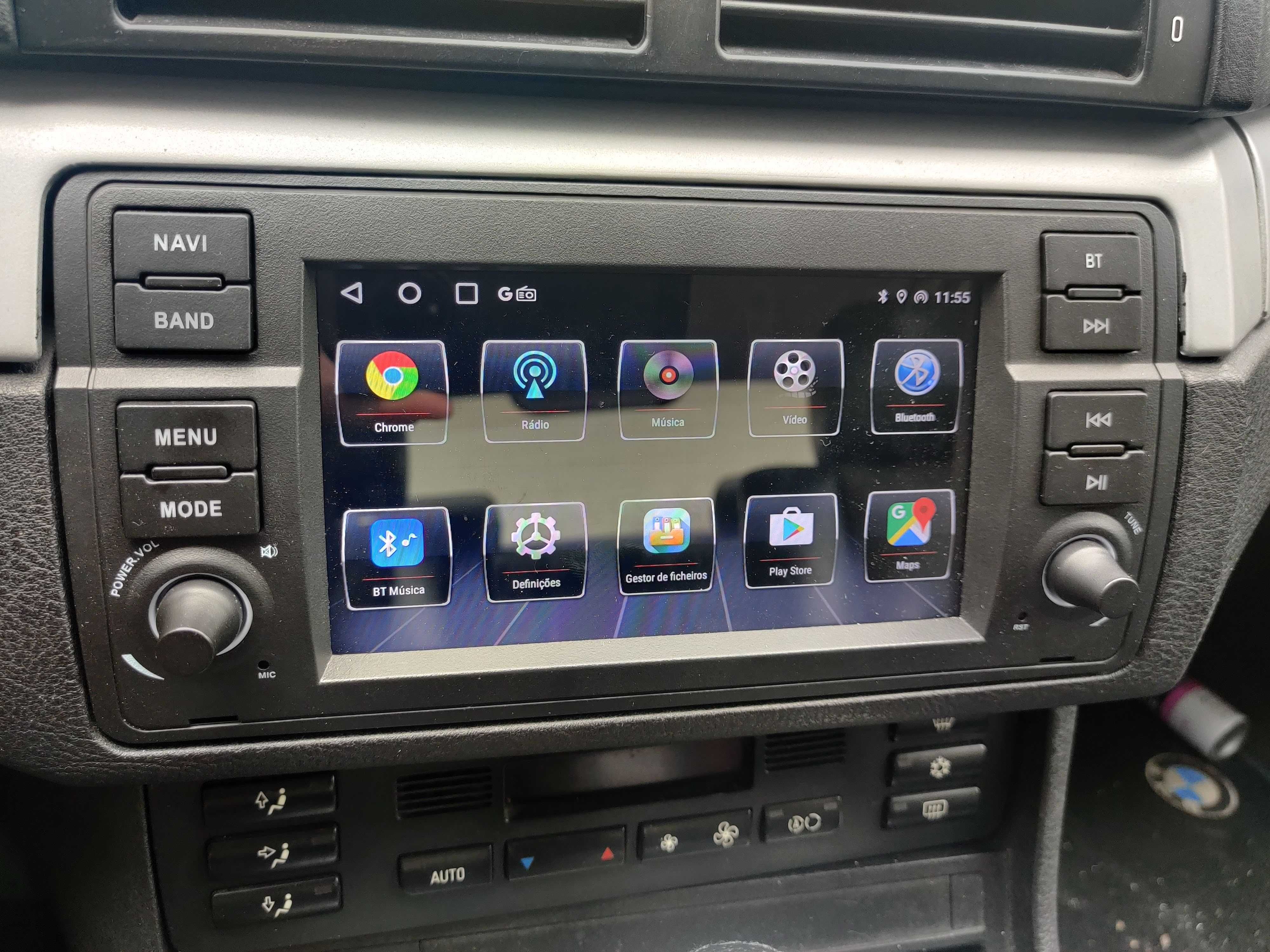 Rádio ANDROID 11 para BMW Série 3 * E46 * 4GB/64GB *