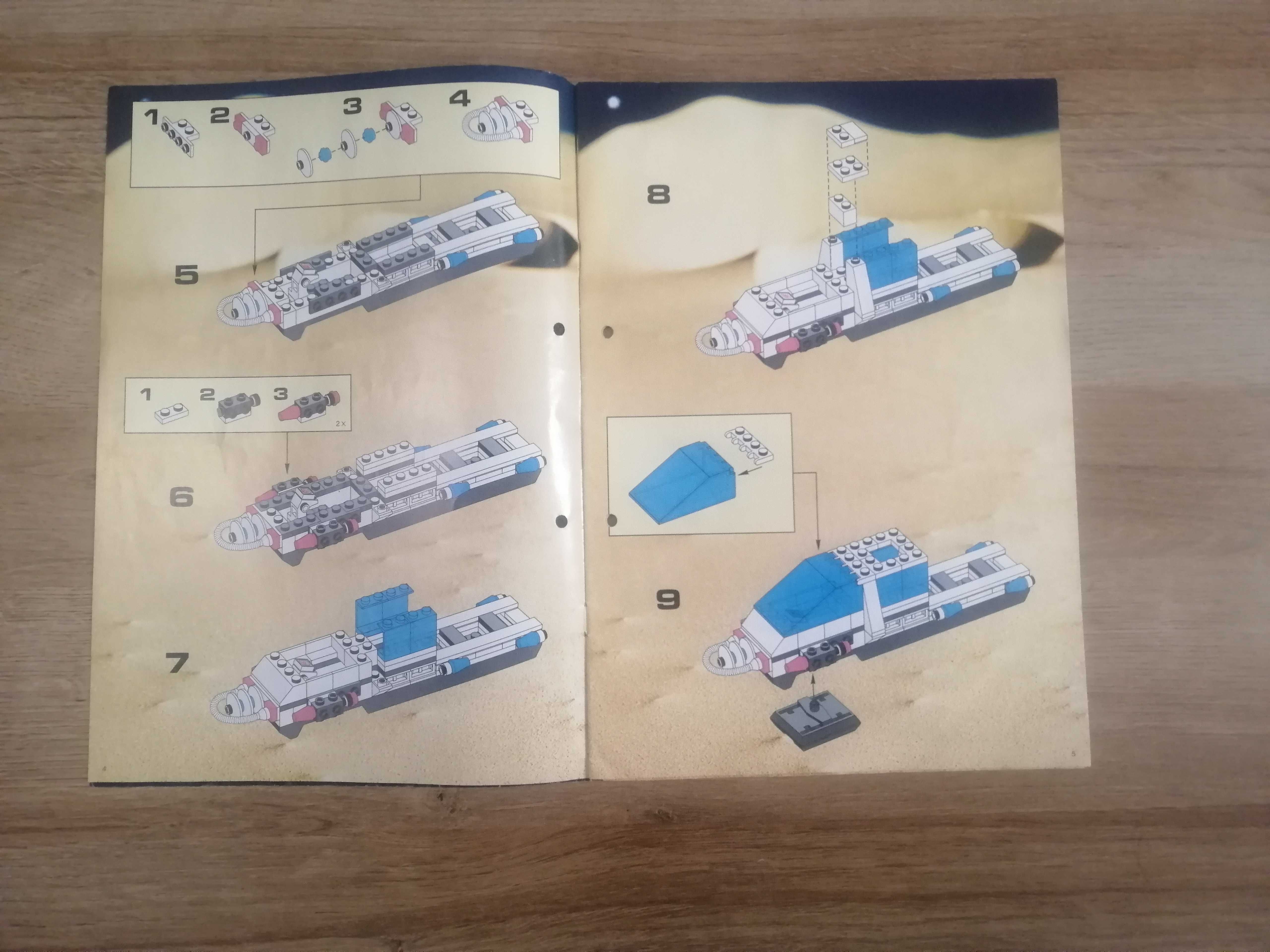 Lego 6990 instrukcja Space Futuron Monorail