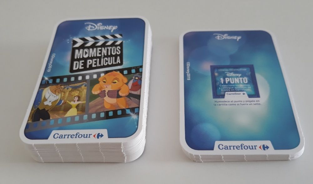 Momentos de Pelicula Disney - cartas e pontos