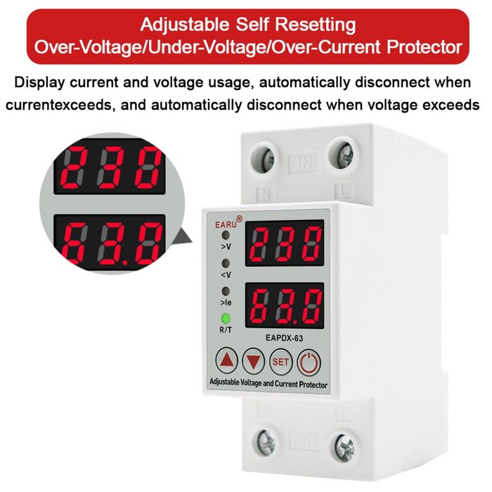 устройство защиты бытовой техники реле напряжения барьер