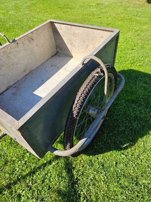 Wózek ogrodowy wózek transportowy przyczepka do roweru motoroweru