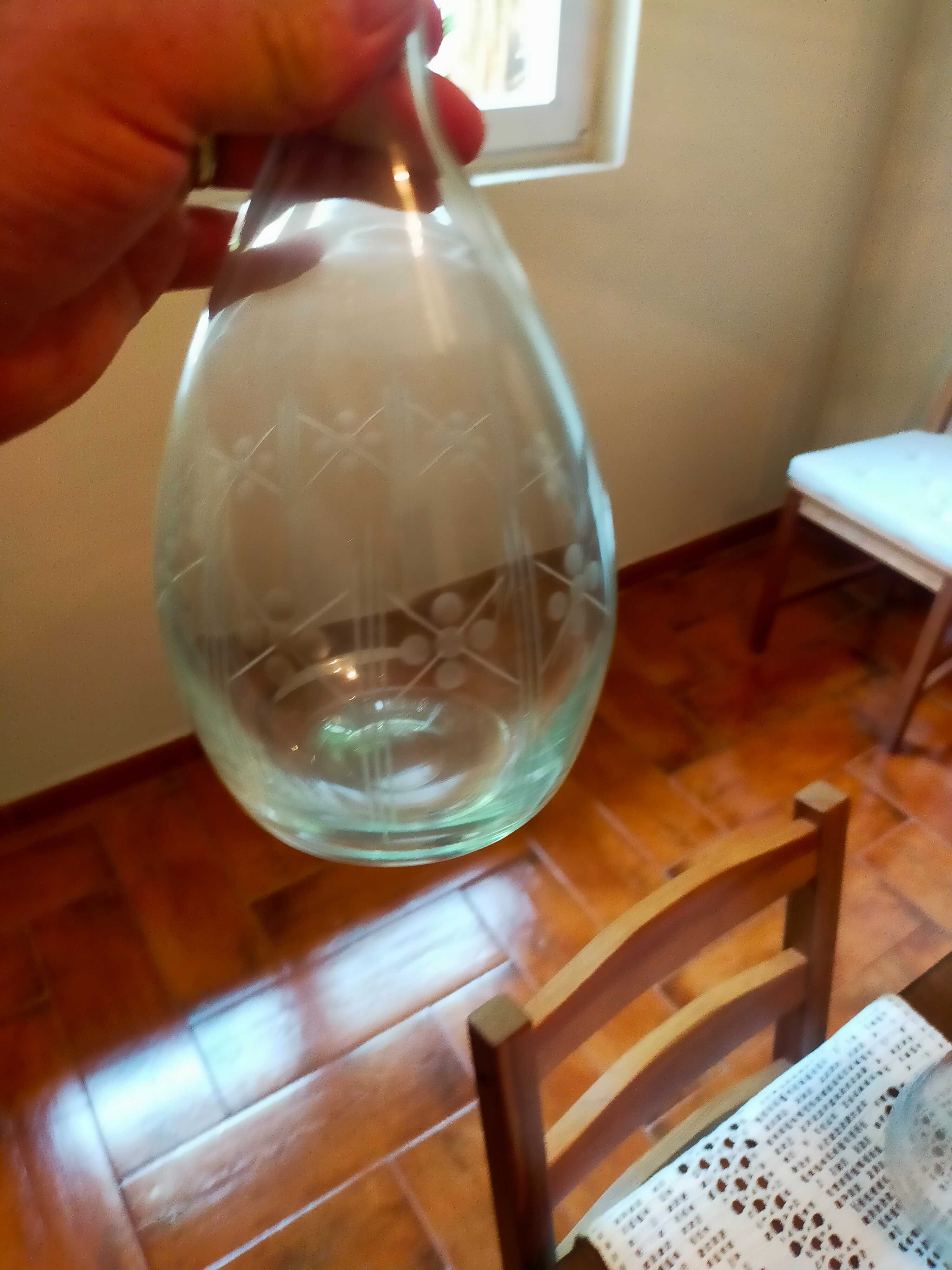 conjunto de copos de cristal