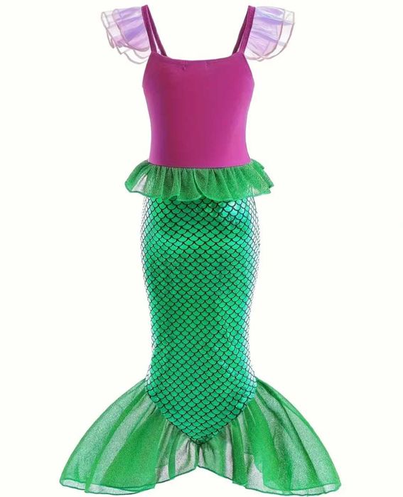 Nowy strój Syrenka Ariel Arielka, r. 110 bal przebranie