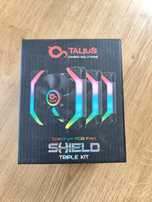 Wentylatory rgb 3 sztuki Talius shield