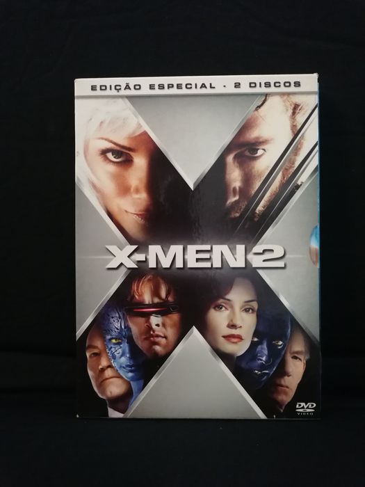 Caixa Edição de 2 dvds do grupo de heróis da Marvel Comics