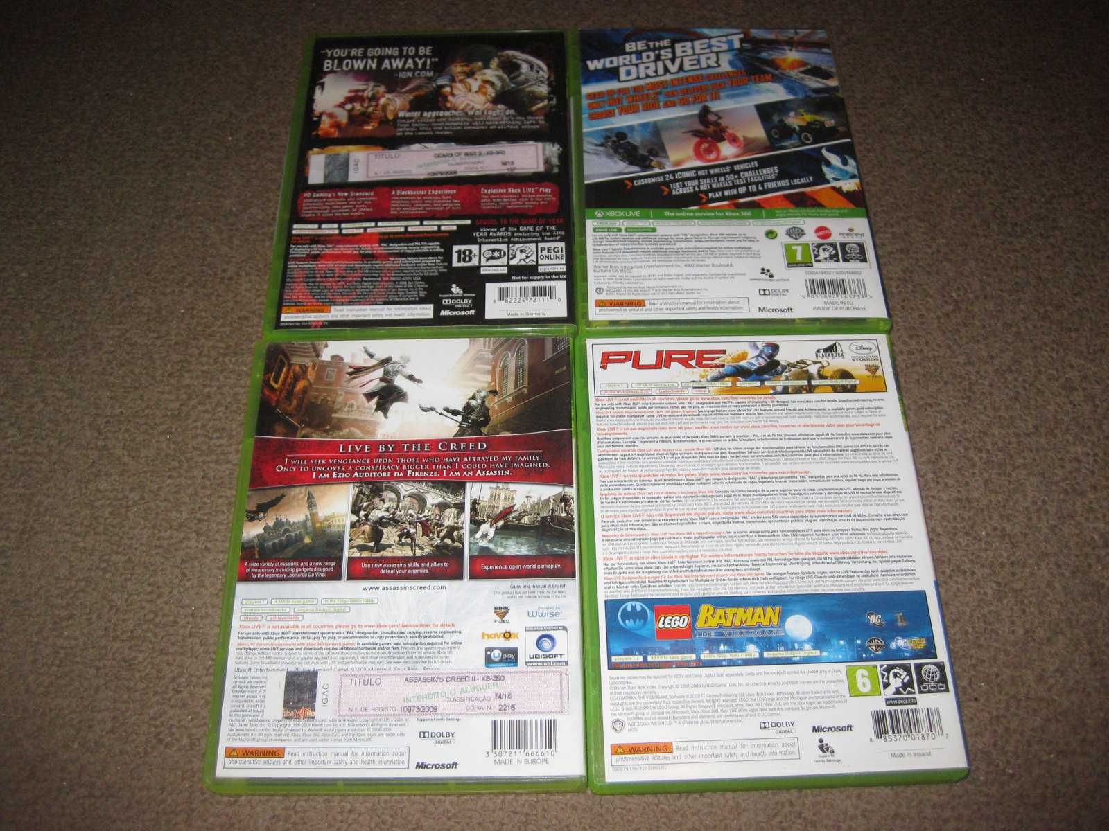 4 Jogos para a XBOX 360/Completos!