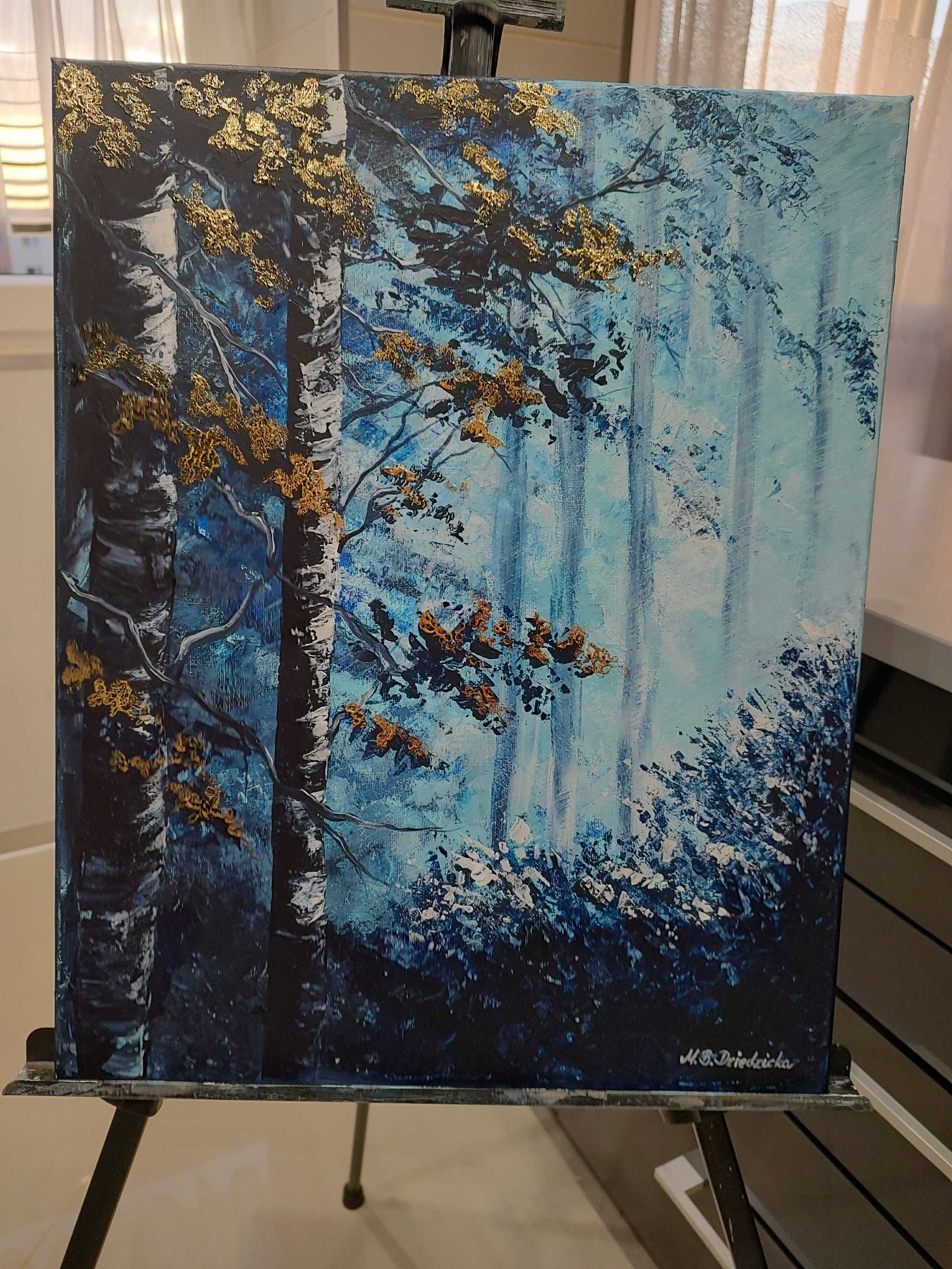 "Blue forest" M. Dziedzicka