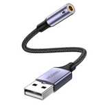 Adapter audio MOSWAG USB do 3,5 mm
