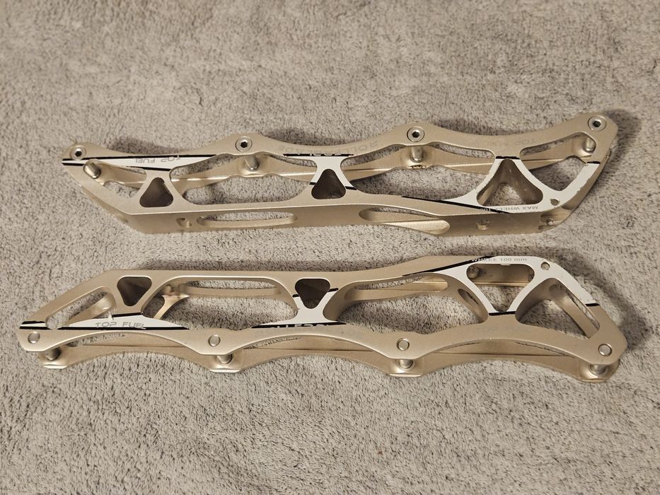 Szyna Rollerblade  aluminiowa Top Fuel 12.8 "- 326mm
