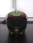 Kask motocyklowy AGV k3 decept Black/green/red L