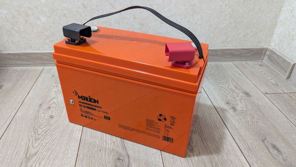 Збірка АКБ LifePo4 ДБЖ 1,3kW*h 12,8V 105A SmartBMS з Bluetooth