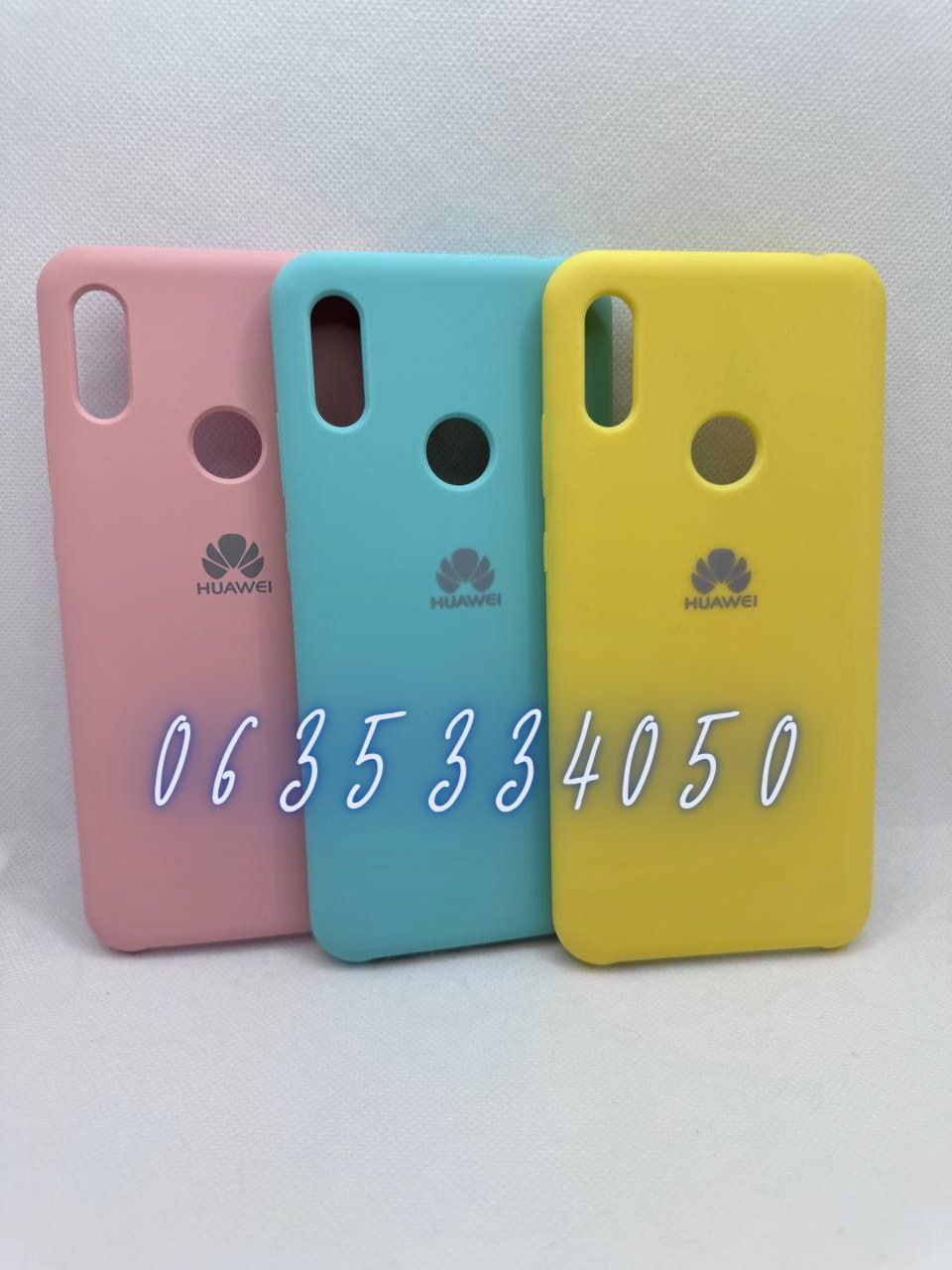 Брендовый чехол бампер для Huawei Y6 2019 Honor 8а 8A софт тач чохол