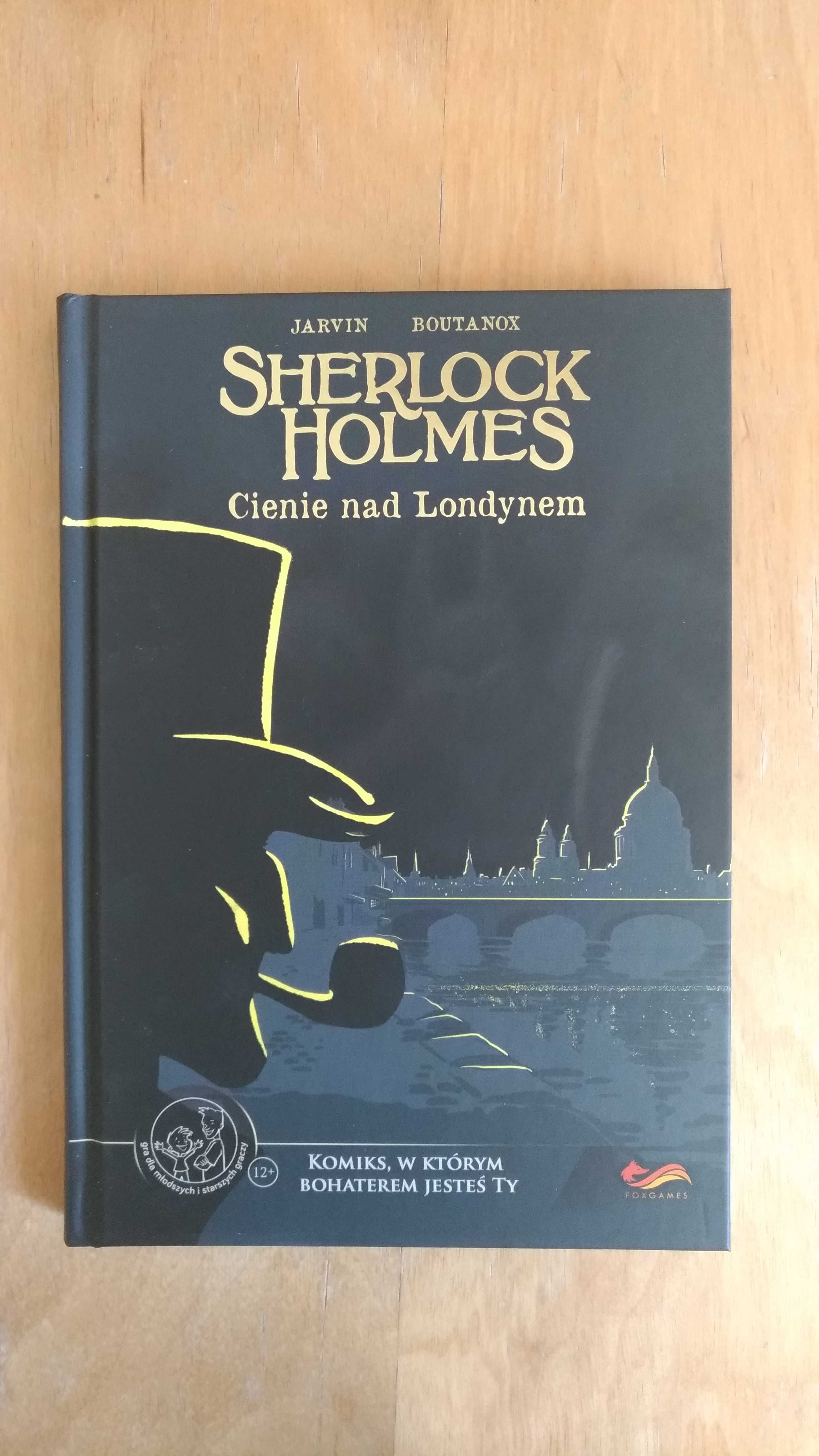 Komiks paragrafowy Sherlock Holmes: Cienie nad Londynem (nowy)