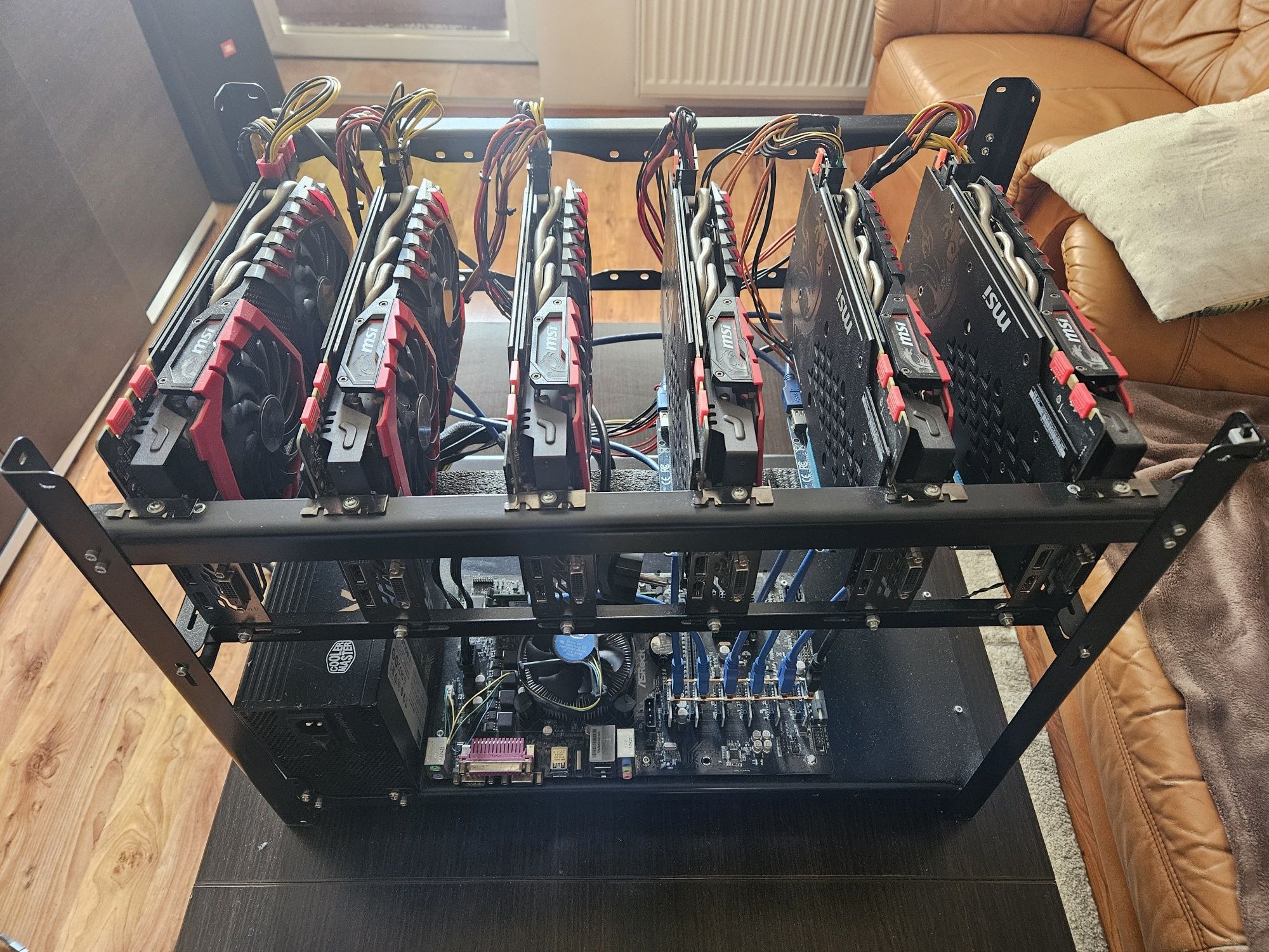 Koparka kryptowalut 6x 1070