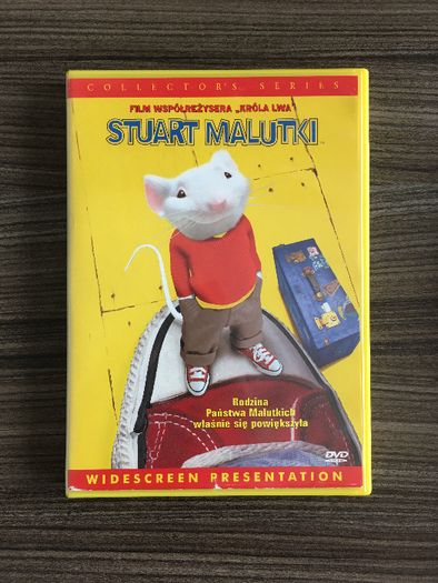 Film DVD "Stuart Malutki" (Stuart Little) (Hugh Laurie, Geena Davies)