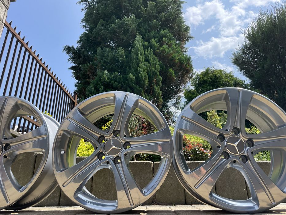 chrom amg mercedes 17 5x112 glk a w176 w169 b w246 c w204 e w212