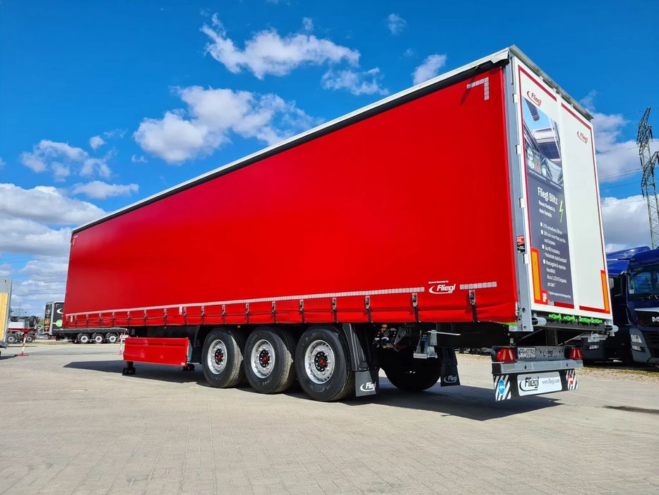 Fliegl Naczepa Fliegl Kurtyna Standard  Fliegl Kurtynowa Standard waga 5900 kg