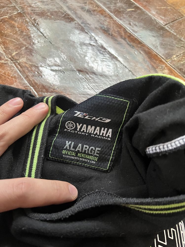 Футболка котон хлопок Yamaha racing vintage оригинал размер XL L