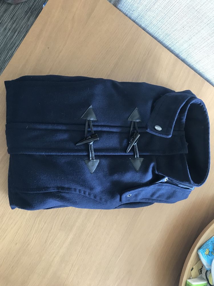 Parka Anorak de Inverno tamanho S de senhora - em azul marinho