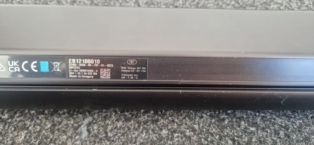 Bateria Bosch Smart 625 jak nowa Pionowa