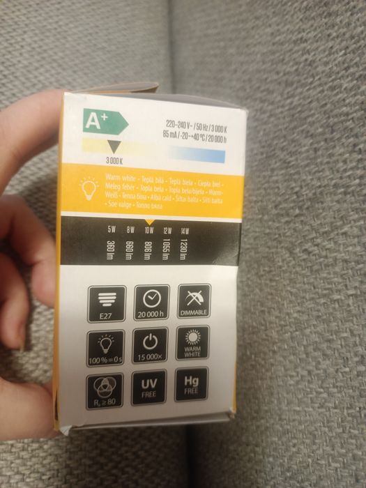 Żarówka ledowa Emos, nowa