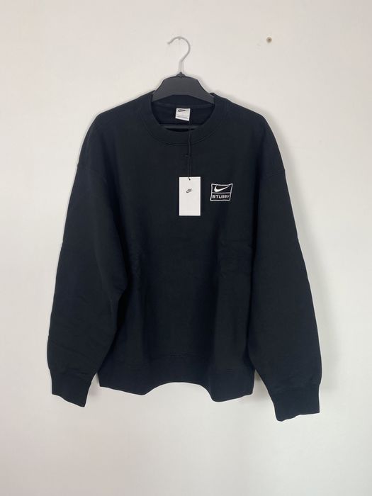 Nike x Stussy Washed Fleece Crewneck L Nowa bluza dswt