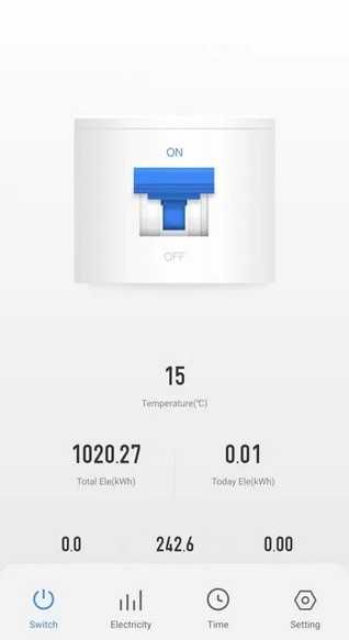 Disjuntor WIFI controle remoto alexa e google