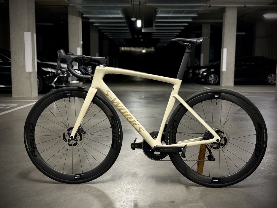 Rower Szosowy S works Tarmac SL7 56 FFWD Ultegra Roval Gold