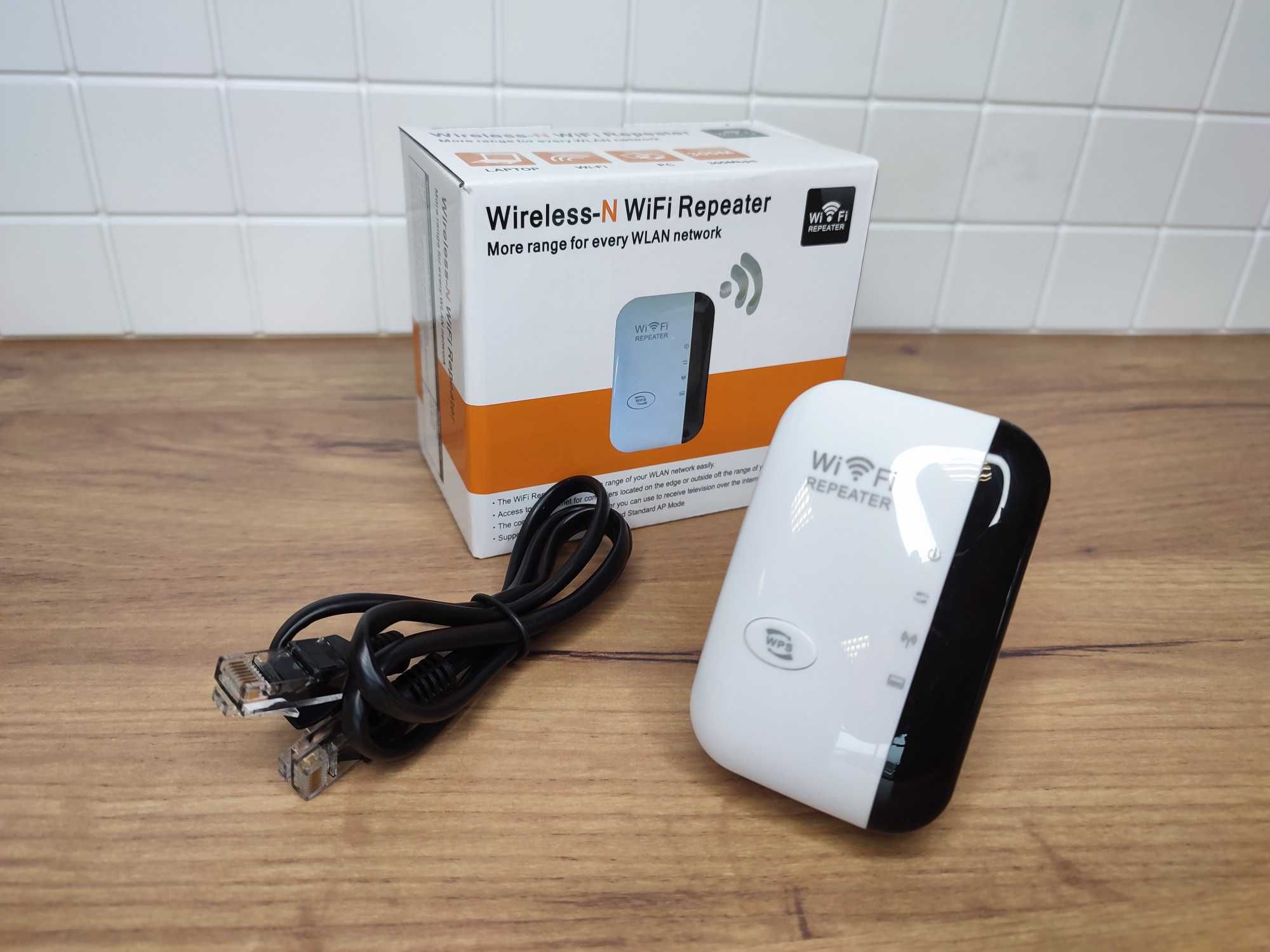 Wzmacniacz WiFi 300 Mb/s WPS 2.4GHz