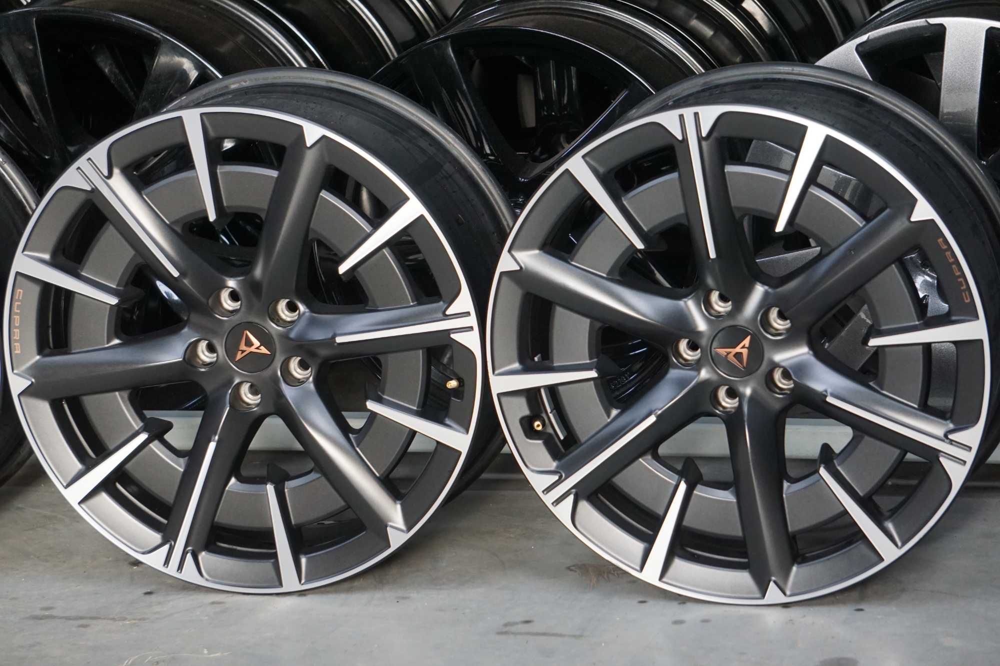 Alufelgi oryginał Cupra 5x112 8Jx20 et50 cb57,1mm grafit i cnc