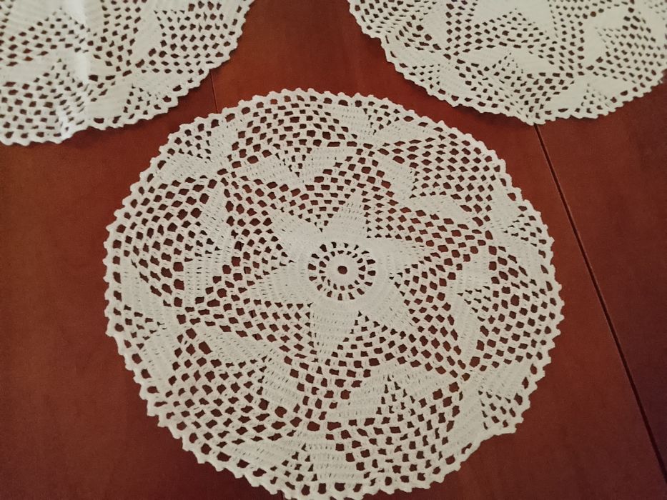 Conjunto de três naperons