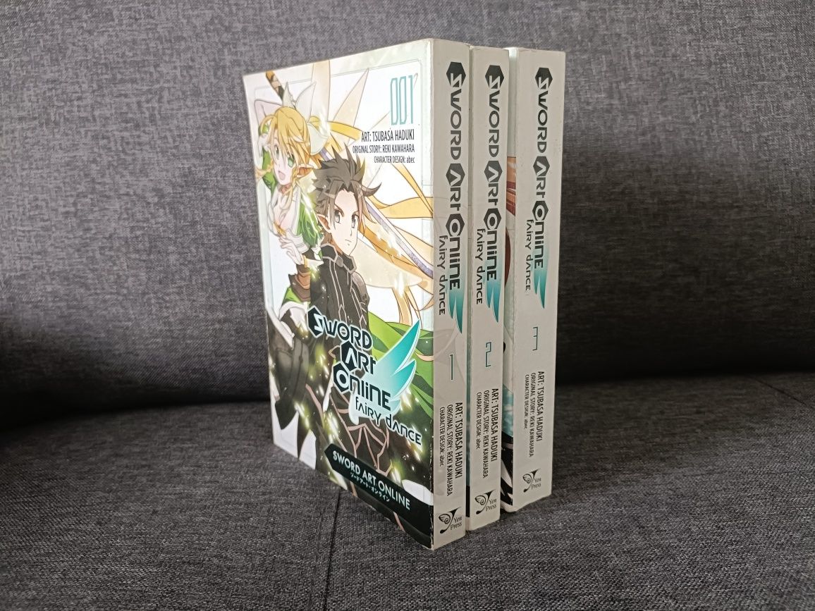 Livros de manga Sword Art Online Fairy Dance