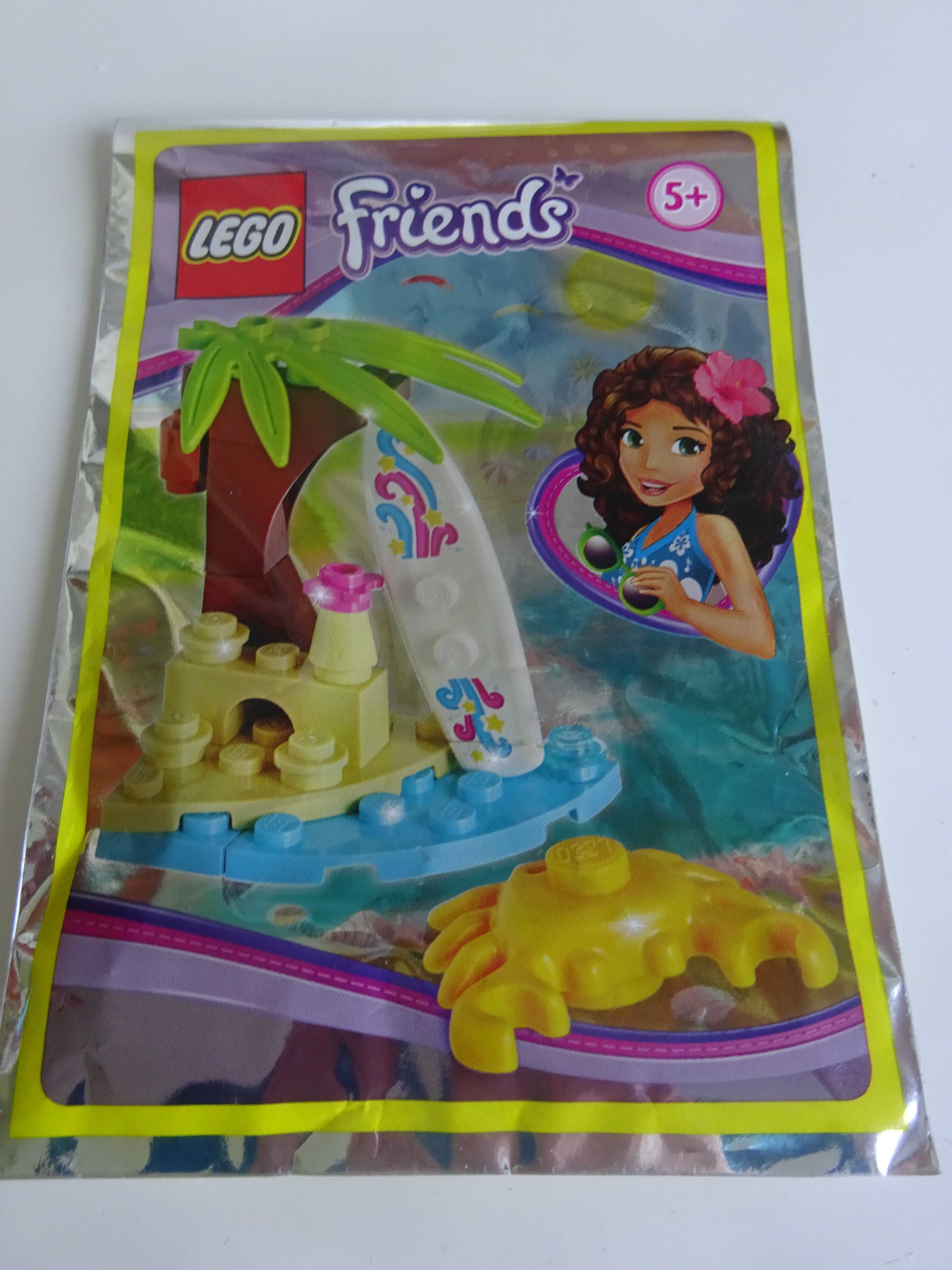 Lego Friends magazyn 7/2016 + klocki zestaw plażowy