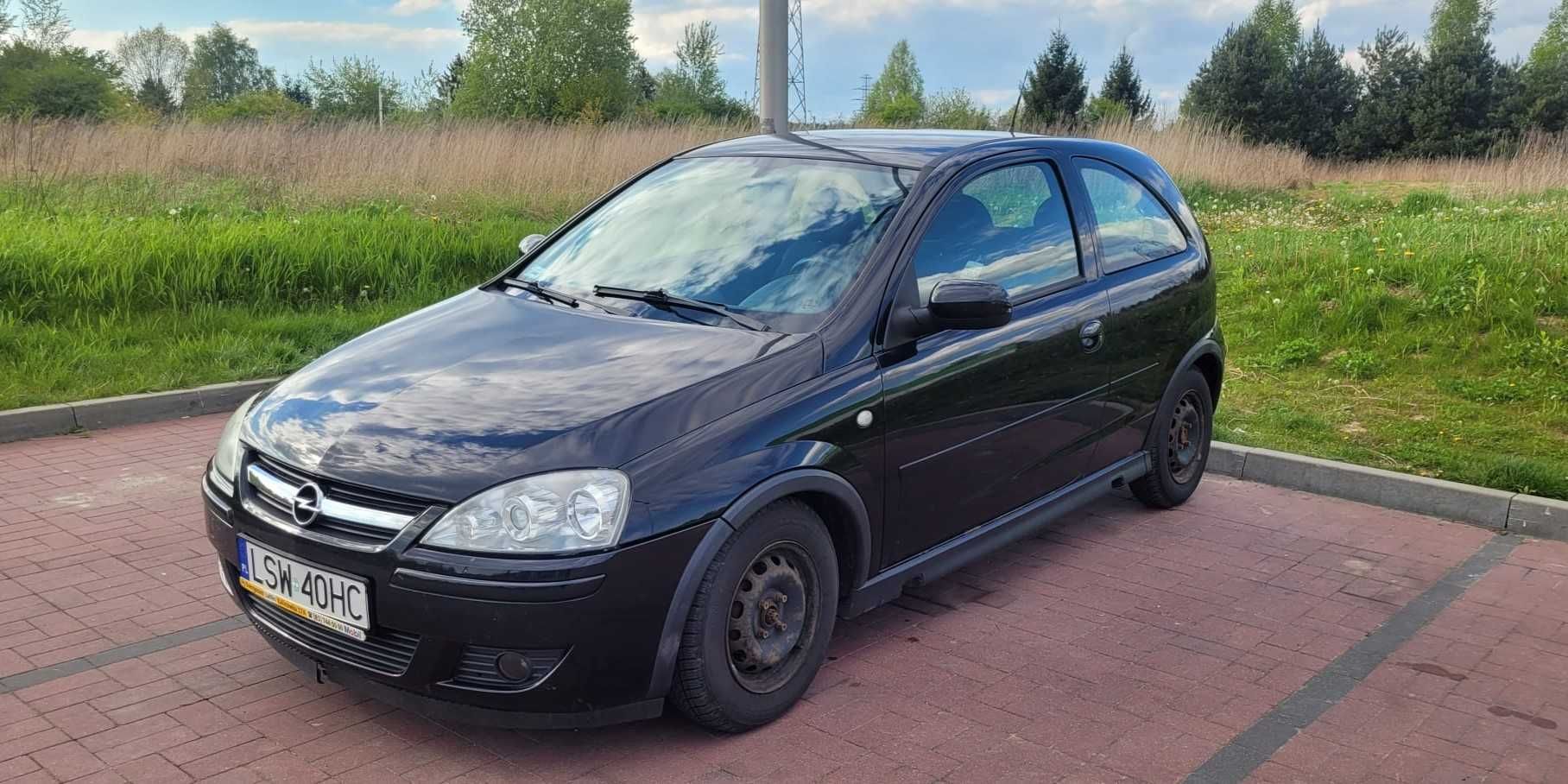 Opel Corsa-C silnik 1.0, benzyna z 2005 r. Bogate wyposażenie