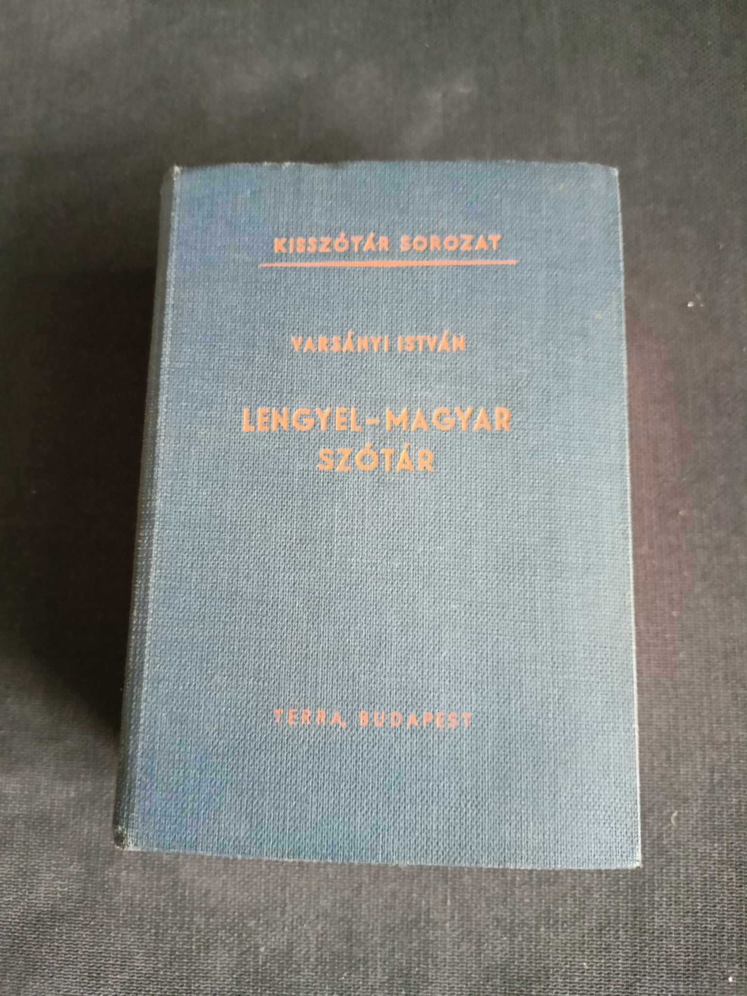 Słownik Polsko-Węgierski z 1988, kieszonkowy