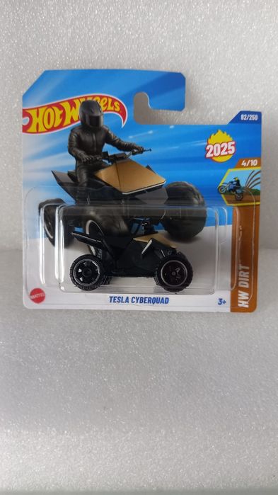 Tesla cyberquad hot wheels