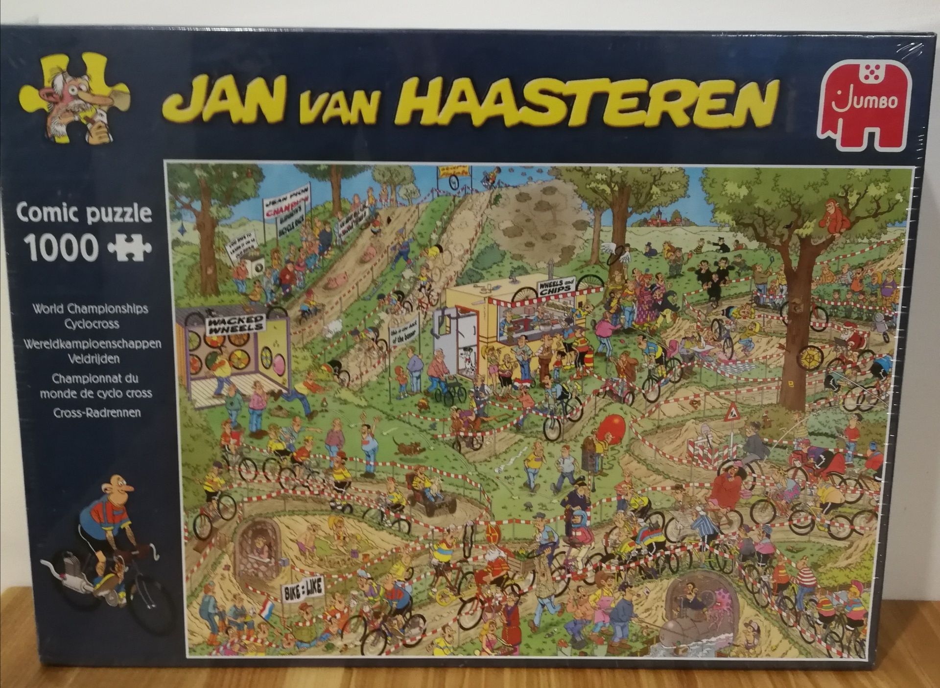 Rowerowe puzzle 1000 szt.