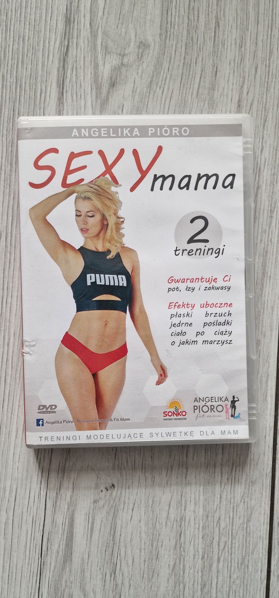 Treningi DVD sexi mama Angelika Pióro